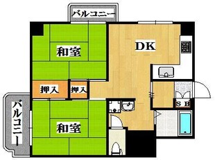 シャンボール桜坂の物件間取画像